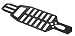 XRay 301110 6 Cell Chassis 2.5mm Graphite