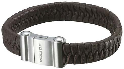 Police \"Indy\"  Armband unisex Leder braun geflochten 21 cm PJ22645BLC-05-21 Preisvergleich