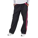 C9 by Champion&reg; Relaxed Fit Woven Running Pant With Side Ankle Zipper - Black/Pink