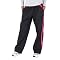 C9 by Champion&reg; Relaxed Fit Woven Running Pant With Side Ankle Zipper - Black/Pink