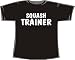 Squash Trainer; T-Shirt schwarz, Gr. M