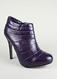 Pleated Closed Toe Bootie