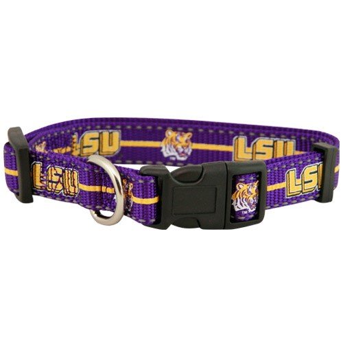LSU Tigers Purple Medium Pet Collar