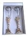 Hortense B. Hewitt Wedding Accessories, Item 29214, Country Flair, Champagne Toasting Flutes