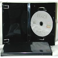 25 Standard Black 1-3 Quantity DVD Empty Replacement Multi Ace Cases with Wrap Around Sleeve #DVBR143X (14mm)