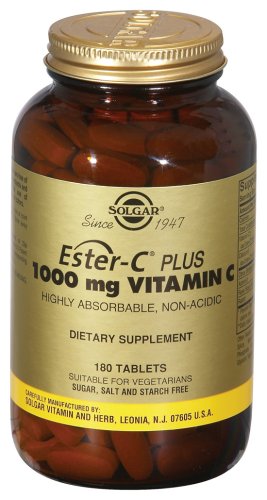 Solgar - Ester-C Plus, 1000 mg, 180 tablets
