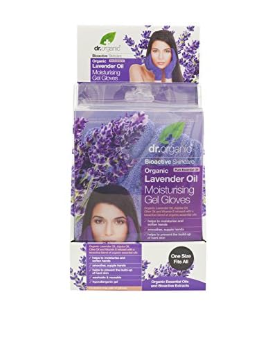 Dr Organic Guanti Con Gel Idratante Alla Lavanda