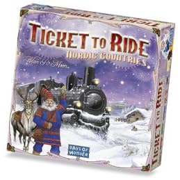Days of Wonder Ticket to Ride: Nordic Countries Board Game by Days of Wonder
