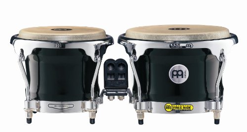 Meinl FWB400EBK Free Ride Serie Holzbongos, Ebony schwarz