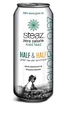 Steaz Zero Calorie Iced Teaz, Half and Half, Green Tea with Lemonade, 12 - 16-Ounce Cans