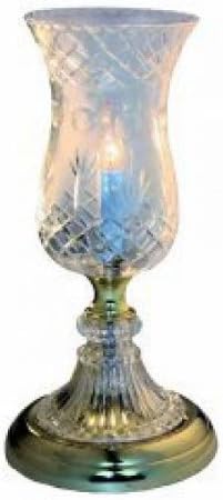 JT LIGHITNG 4200UP Crystal Polished Brass Finish Uplight 15 inch H