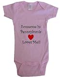 SOMEONE IN PENNSYLVANIA LOVES ME - PENNSYLVANIA BABY - State-series - White, Blue or Pink Onesie / Baby T-shirt