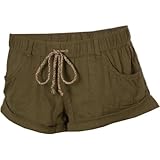 Roxy Juniors Nomad Short, Army Brown, Small Roxy Juniors Nomad Short, Army Brown, Small