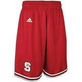NC State adidas Men's NCAA Replica Basketball Shorts