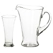 Beer Pitcher and Pilsner Glasses
