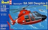 U.S.C.G. Eurocopter SA 365 Dauphin 2 1-72 Plastic Model Kit by Revell Germany