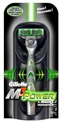 Gillette M3Power Razor with 2 Cartridges