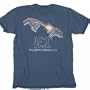 ET The Extraterrestrial E.T. t-shirt tee Denim Blue