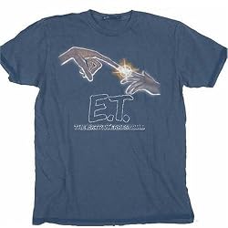 ET The Extraterrestrial E.T. t-shirt tee Denim Blue