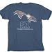 ET The Extraterrestrial E.T. t-shirt tee Denim Blue