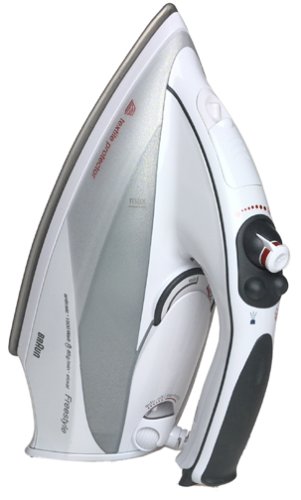 Braun SI6285 FreeStyle Pro Steam Iron, Silver