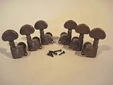 Grover Tuners 305:18BR, Rotomatic, 3+3, 18:1 gear ratio, Antique Bronze