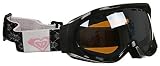 Roxy Mist Snowboard Goggles - Shiny Black Frame / Bronze Silver Lens
