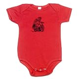 Day of the Dead Biker on Infant Onesie