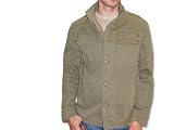 MUSTANG Übergangsjacke Khaki Herrenjacke Jacke - beige , Größe M MUSTANG Übergangsjacke Khaki Herrenjacke Jacke - beige , Größe M