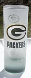 Green Bay Packers Frosted Tall Shooter Shot Glass 2.5 oz NFL
