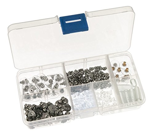 300 Piece Earring Back Kit (7 Styles of Earring Backs)