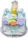 1 Tier Neutral Diaper Cake