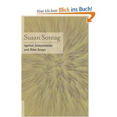 Against Interpretation: And Other Essays