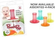 PouchPop Topper 4 Count for Pouch Feeding, 4 Months Plus