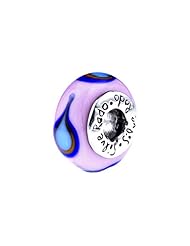 SilveRado(tm) SW13 Murano Glass Sea Nymph Bead / Charm