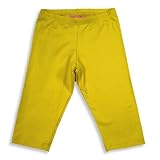 Haven Girl - Girls Capri Legging, Yellow