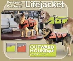 Pet-saver Life Jacket Large Designer Outward Hound Kyjen Colors May Vary