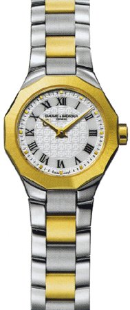 Baume & Mercier Women's MOA8524 Riviera Mini Two-Tone Watch
