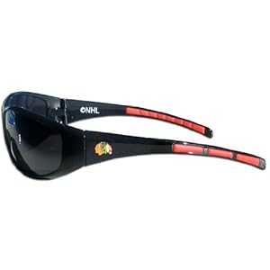 NHL Chicago Blackhawks Wrap Sunglasses