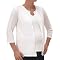 Liz Lange for Target Maternity Scoop-Neck Cardigan - White (M)