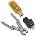 Swiss Tech Micro-Pro 9-in-1 Key Ring Tool and 256 MB Flash Drive Set