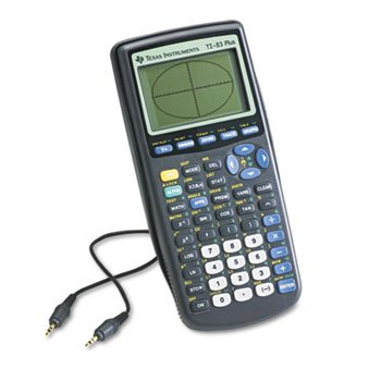 ** TI-83PLUS Programmable Graphing Calculator, 10-Digit LCD **