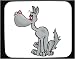 Mouse Pad with animals, innocent, whistling, Wolf, pet, animal, dog