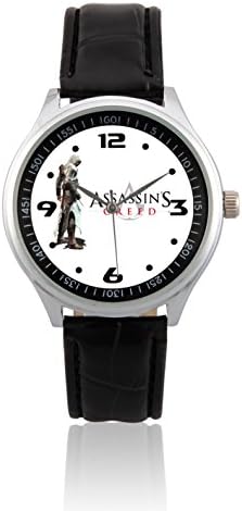 Fashion Adult Wrist Watch Leather Band PSL027 Assassin's Creed #1W