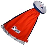 New England Patriots NFL Baby Security Blanket w/ Snuggle Ball