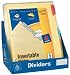 Avery Insertables Pre-Printed Subject Tabs Display Buff w Multi Tabs 48 Ct Display 5 Tab 81027