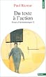 Du texte � l'action, tome 2