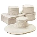 Whitmor Khaki China Storage Set