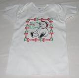 My Beary First Christmas Baby Infant T-Shirt, Medium(19-26 lbs)