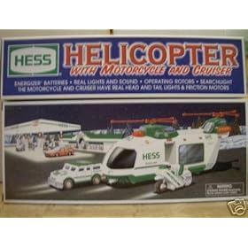  The Hess Toy Truck: Helicopter with Motorcycle and Cruiser, Limited Release 2001